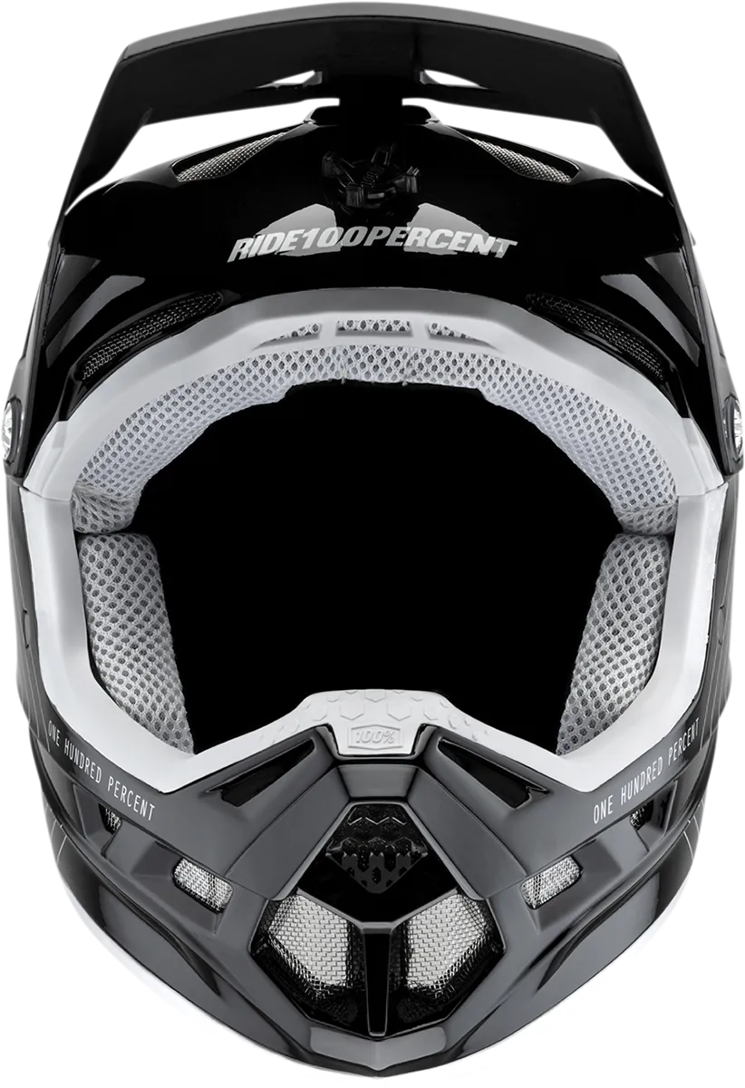 100% Aircraft Helmet - Silo - Black - XS 80001-00001