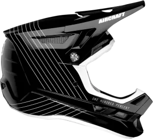 100% Aircraft Helmet - Silo - Black - XS 80001-00001