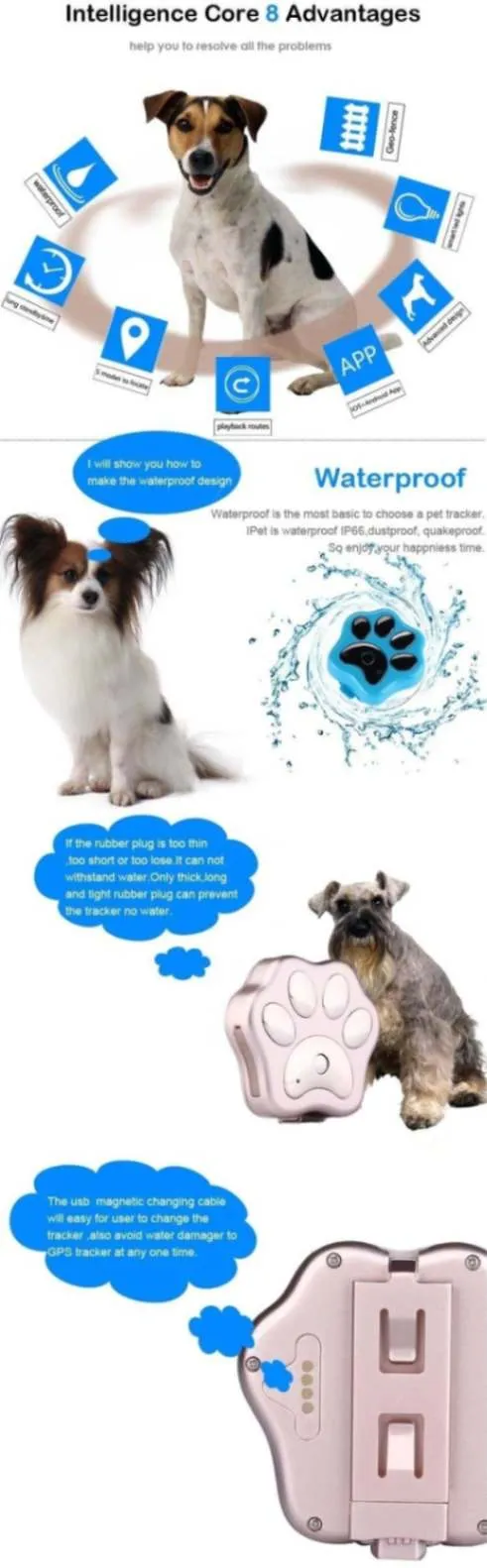 3G GPS Tracker for Dogs: Keep Your Pet Safe Anywhere!