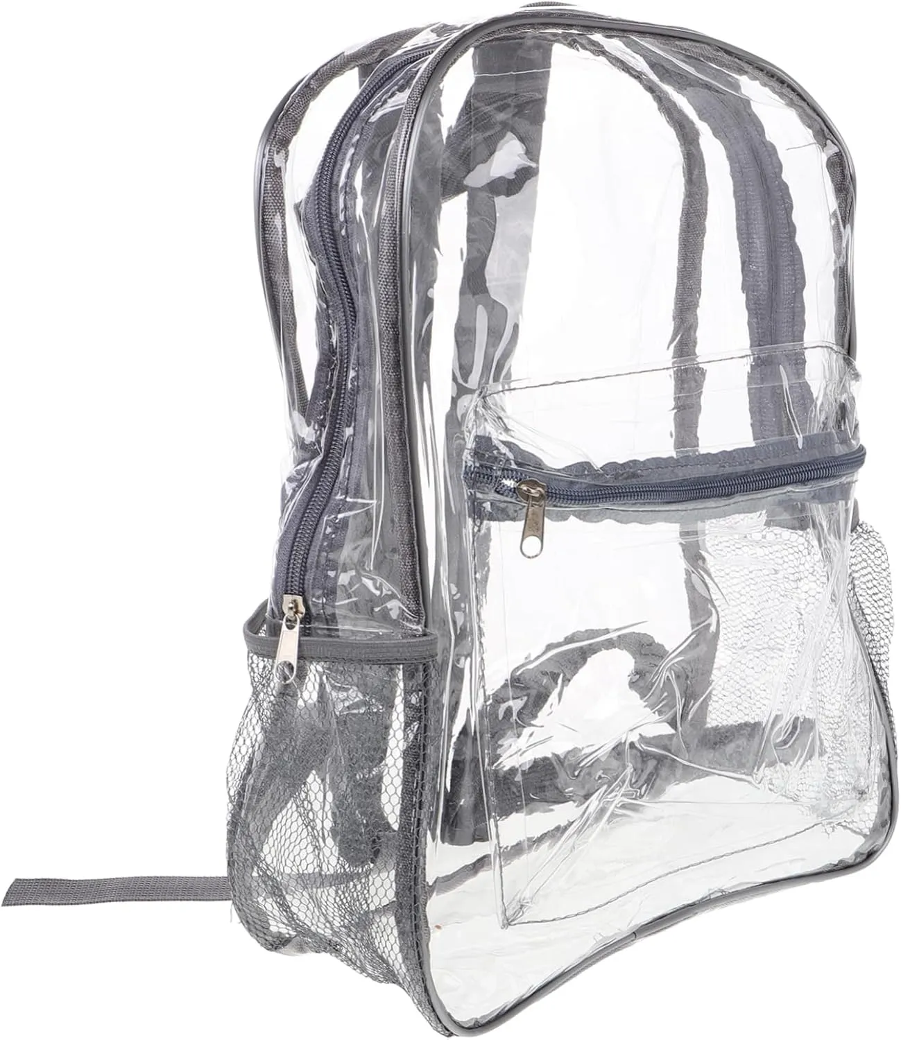 Beaupretty Clear Backpack Heavy Duty PVC Transparent Design for College Work Travel Security and Everyday Use Stylish Diaper Bag Backpack