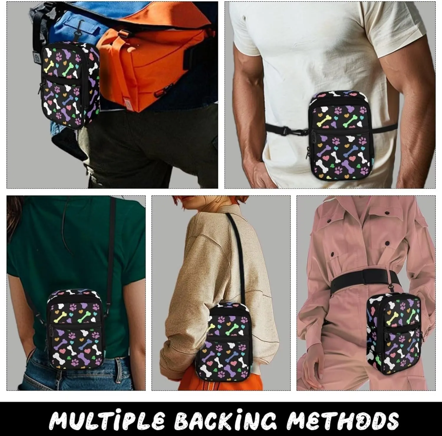 BIGCARJOB Crossbody Backpack for Womens Travel Shoulder Handbags Mini Messenger Tote Bags Crossbody Fanny Pack
