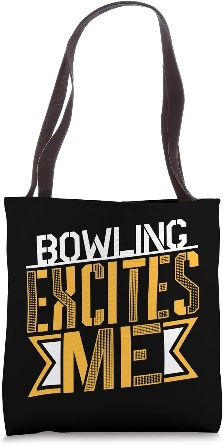 Bowling League Players Bowlers Alley Lovers Tote Bag