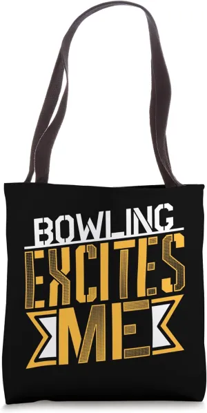 Bowling League Players Bowlers Alley Lovers Tote Bag