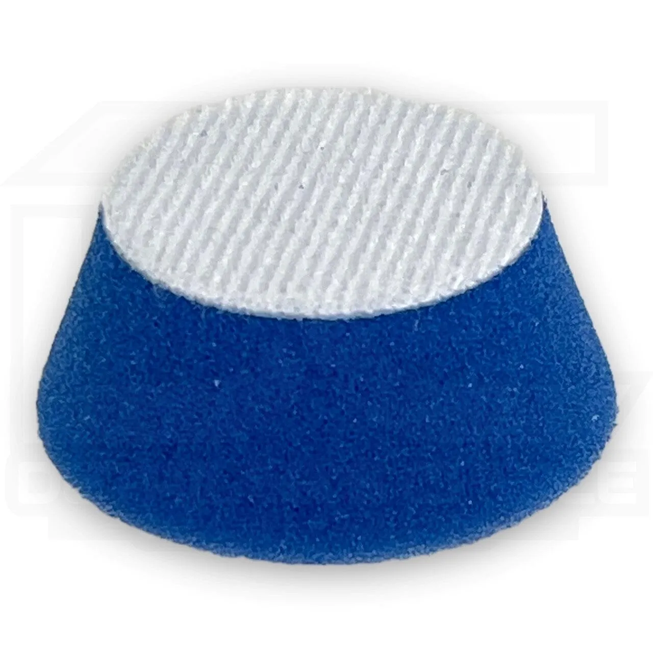 Buff and Shine® 156BN Uro-Tec 1-Inch Dark Blue Medium Polishing Foam Pad - 6 Pack