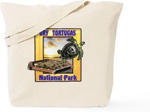 CafePress Dry Tortugas National Park Tote Bag Natural Canvas Tote Bag, Reusable Shopping Bag