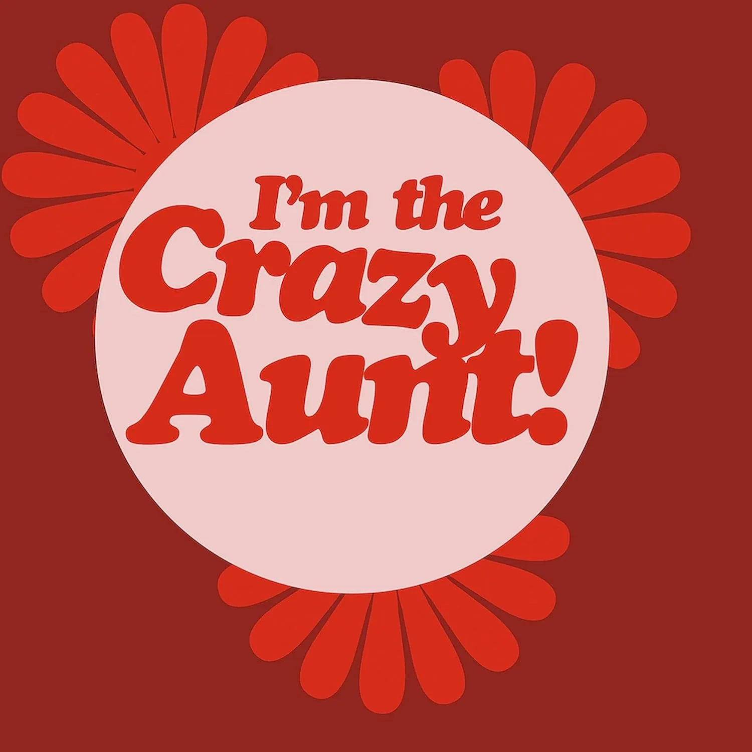 CafePress I'm The Crazy Aunt Tote Bag Natural Canvas Tote Bag, Reusable Shopping Bag