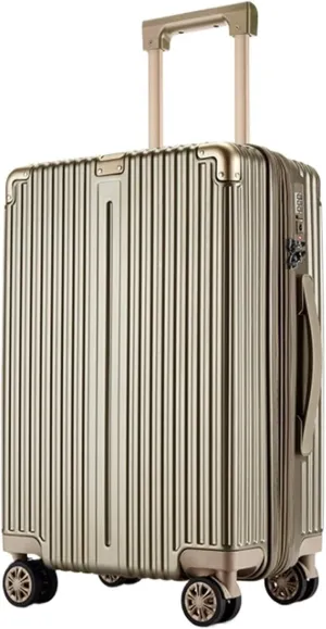 Checked Luggage Carry On Luggage PC Hardside Expandable Luggage with Spinner Wheels TSA Lock Hardside Luggage Luggage Suitcase (Color : A, Size : 24 in)