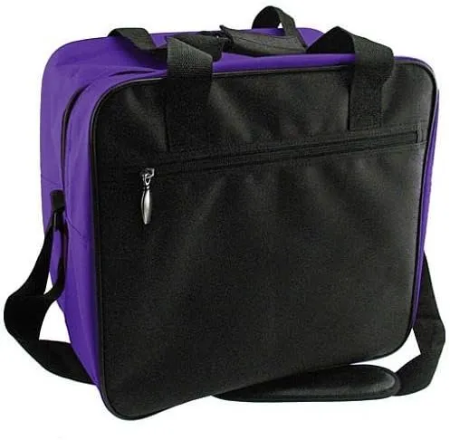 Classic Single Tote (Multiple Colors) Purple/Black