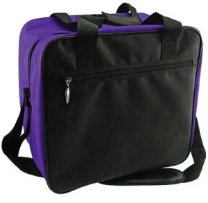 Classic Single Tote (Multiple Colors) Purple/Black
