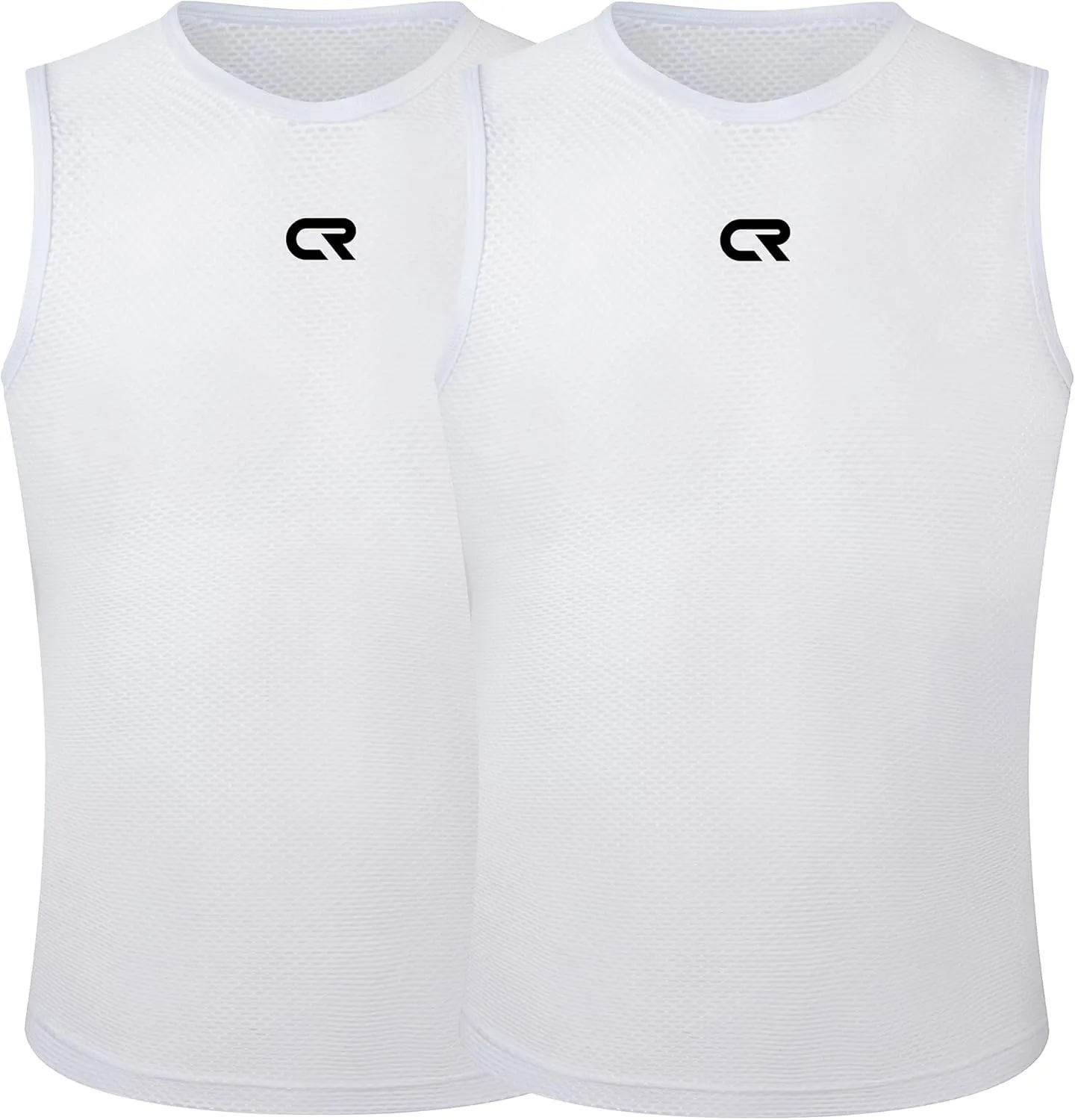 Coconut Ropamo CR 2 Pack Men's Cycling Base Layer Vests Quick Dry Bike Tank Top Breathable Bike Riding Undershirt