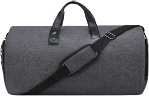 Convertible Suit Travel Bag Carry On Garment Duffel Bag For Men Women 2 In 1 Hanging Suitcase Suit Business Travel Bags hanging garment duffel bag (Color : A, Size : 22 * 11 * 12in)
