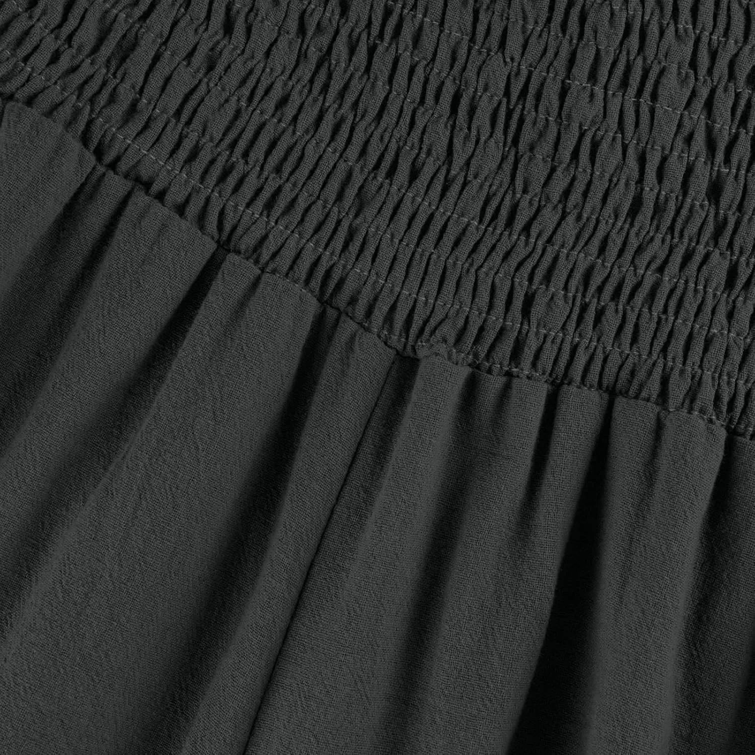 Cotton Linen Pants for Women 2025 Wide Leg Ruffle Hem Elastic High Waist Palazzo Long Pant Flowy Hem Lounge Trousers