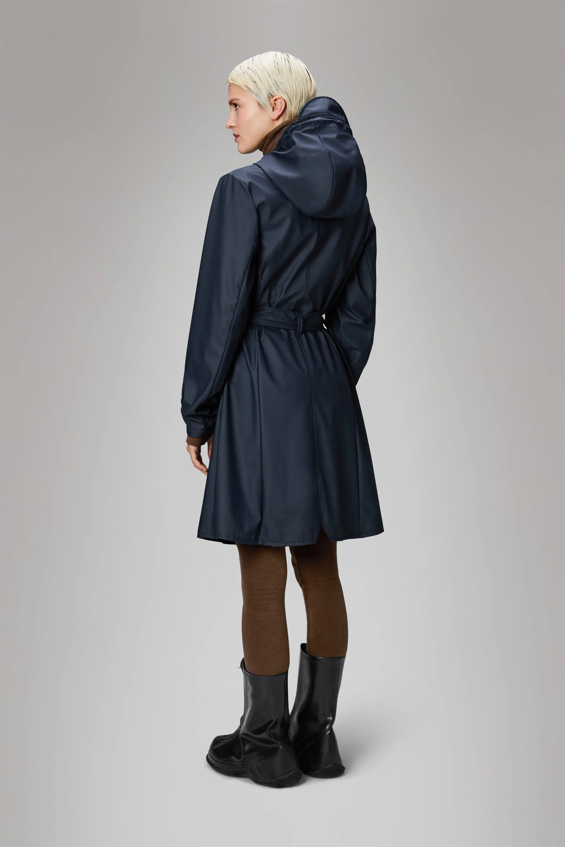 Curve W Jacket - Navy
