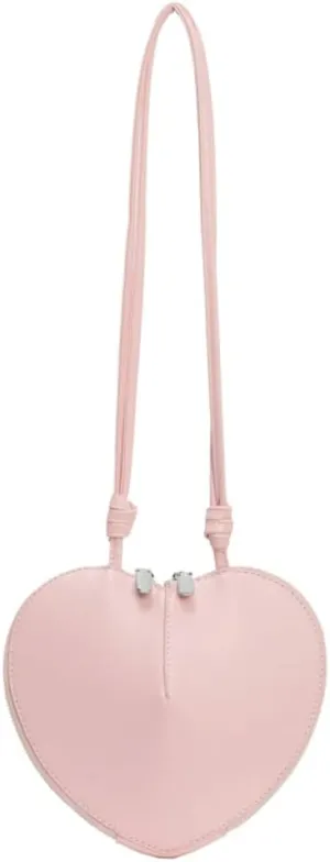 Cute Heart Crossbody Bags for Women Small Vegan Leather Shoulder Purse Evening Cross Body Handbags Party Vocation