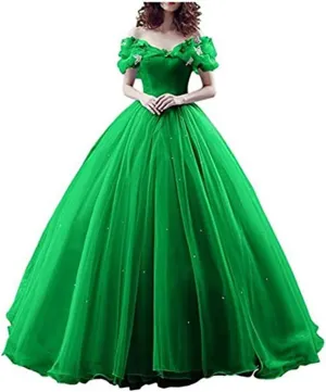 Datangep Women's Lace up Ball Gown Long Quinceanera Dress with Pleated Straps
