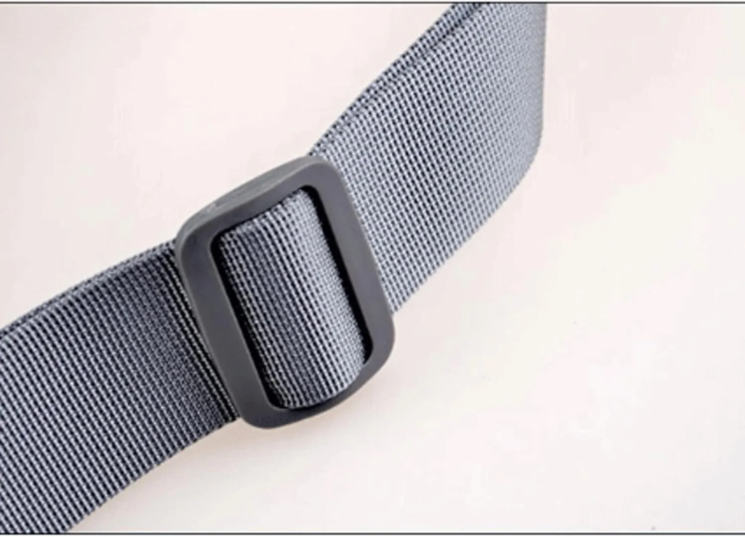 Fanny Pack Canvas Waist Bag Men's Mobile Phone Bag Sports Waist Bags Chest Bags (Gray)