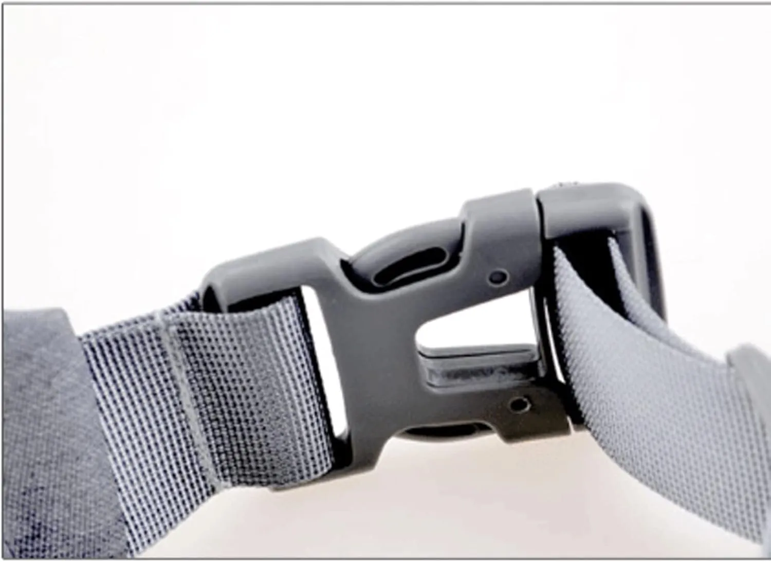 Fanny Pack Canvas Waist Bag Men's Mobile Phone Bag Sports Waist Bags Chest Bags (Gray)