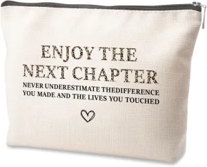 Farewell Makeup Bag for Coworkers - Going Away Gifts for Leader, Mom, Grandma & More