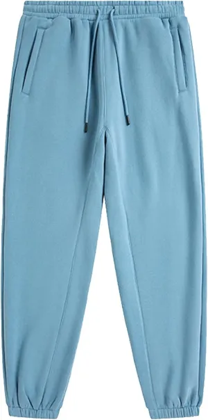 GIERIDUC Men's Casual Joggers Pants Mens White Sweat Pants with Pockets Summer Work Pants for Men Tight Baseball Long Pants