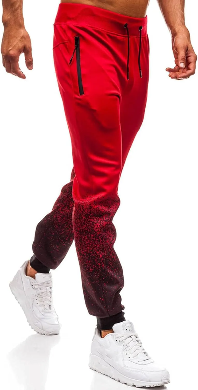 GIERIDUC Mens Sportswear Club Fleece Joggers Mens White Linen Dress Pants Mens Fleece Jogging Bottoms Mens Tall Thermal Pants