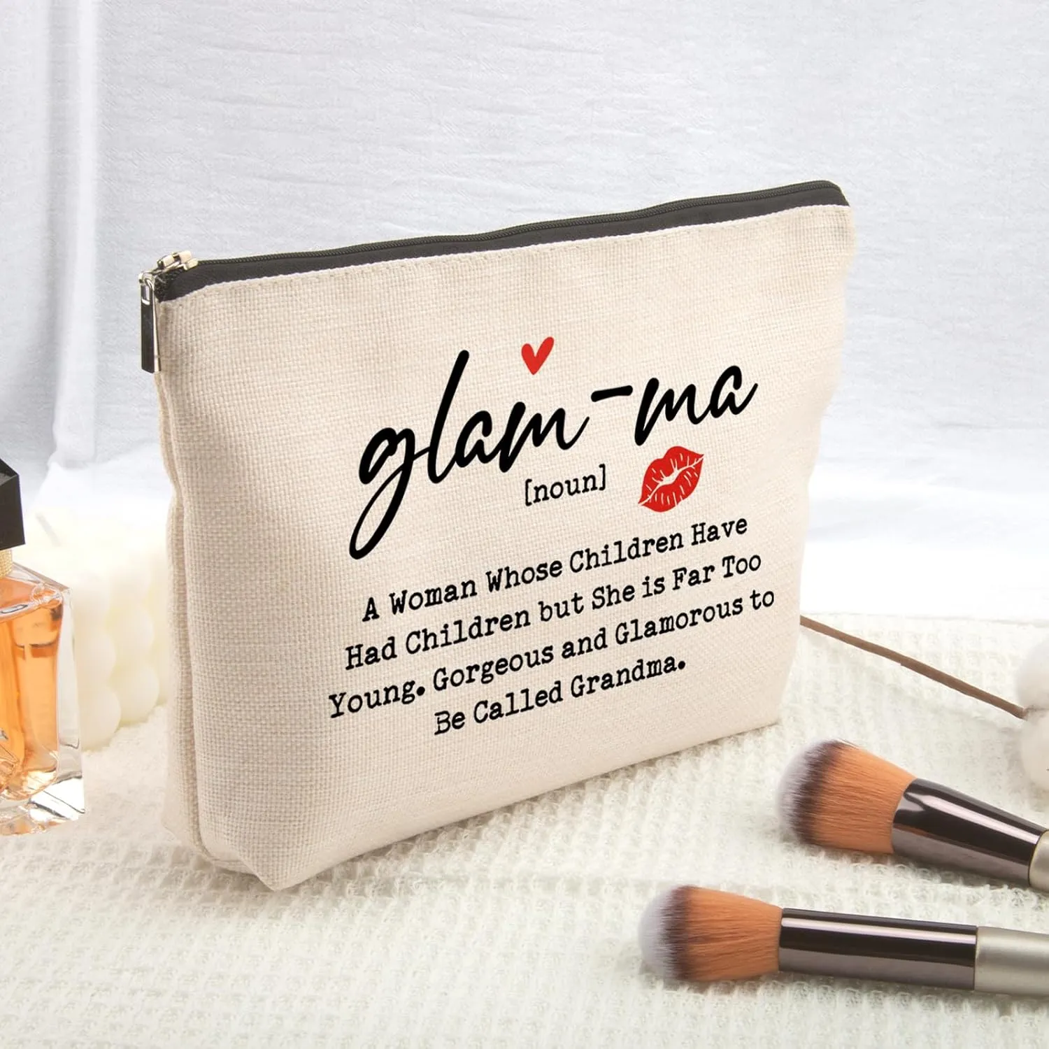 Gifts for Grandma & Nana - Makeup Bag & Travel Pouch for Mother's Day, Birthday & Christmas