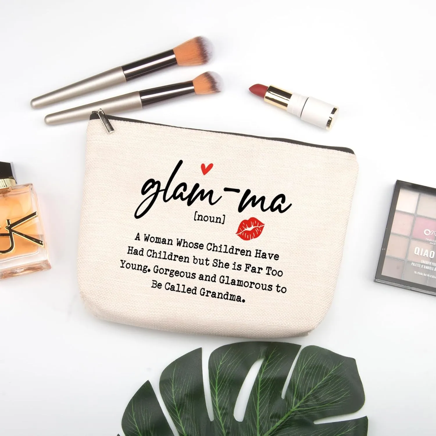 Gifts for Grandma & Nana - Makeup Bag & Travel Pouch for Mother's Day, Birthday & Christmas