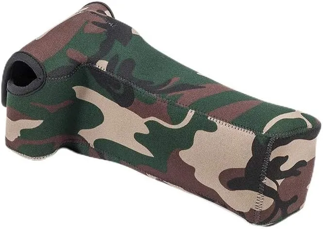 LensCoat Bodybag Case Neoprene Camera Body Bag Case Protection Camouflage Bodybag Plus Sport, Forest Green (lcbbxspfg)