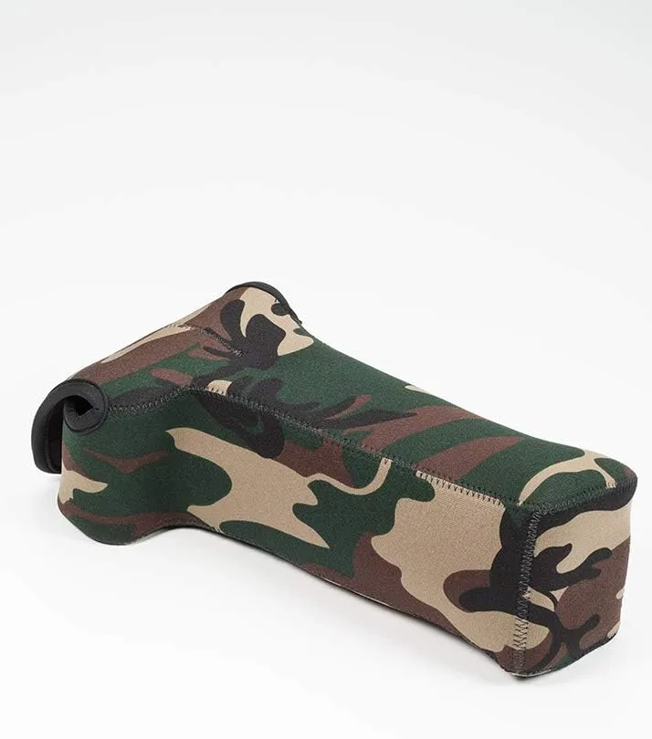 LensCoat Bodybag Case Neoprene Camera Body Bag Case Protection Camouflage Bodybag Sport, Forest Green (lcbbspfg)