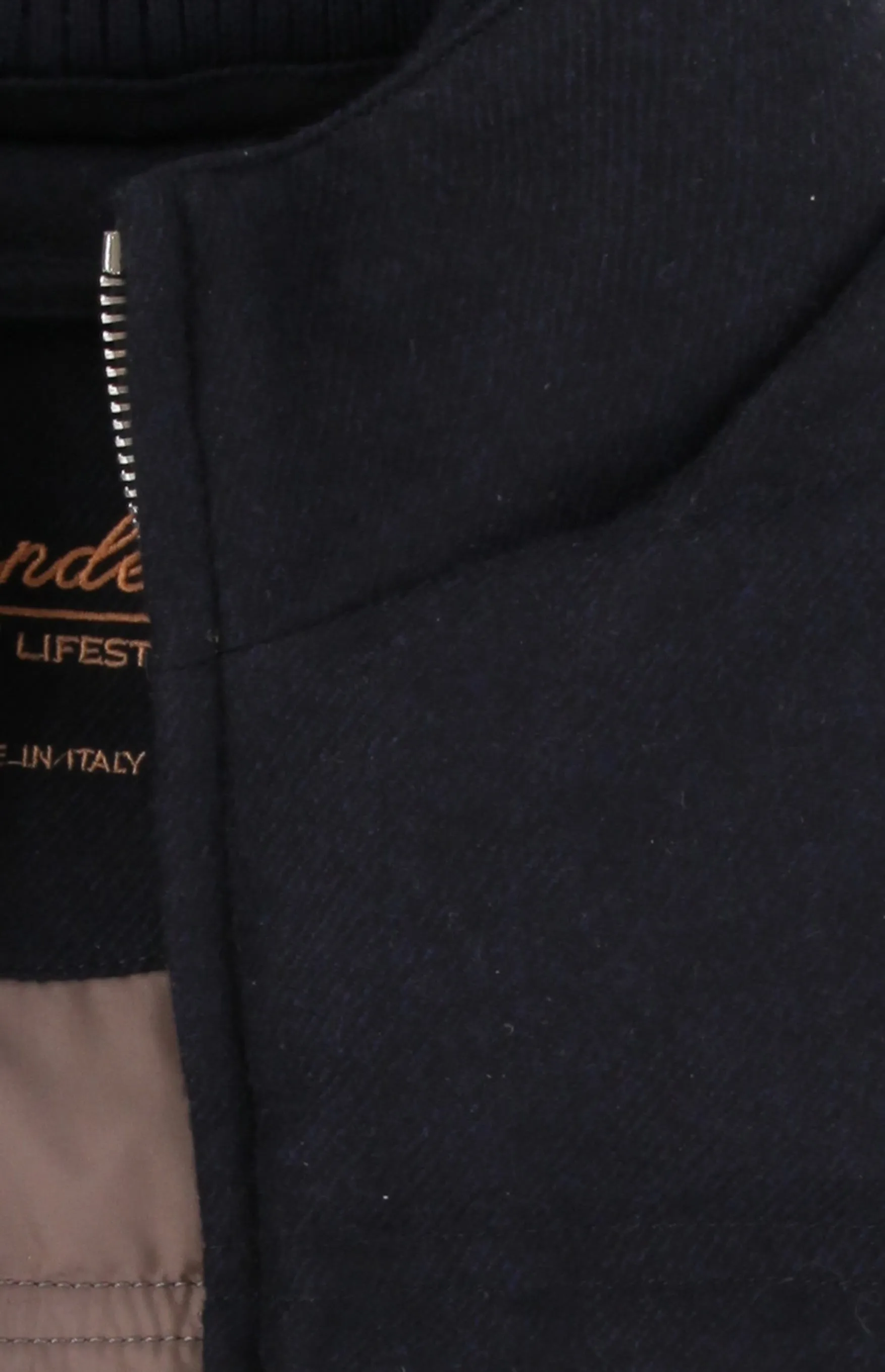 Mandelli Dark Blue Jacket Vest