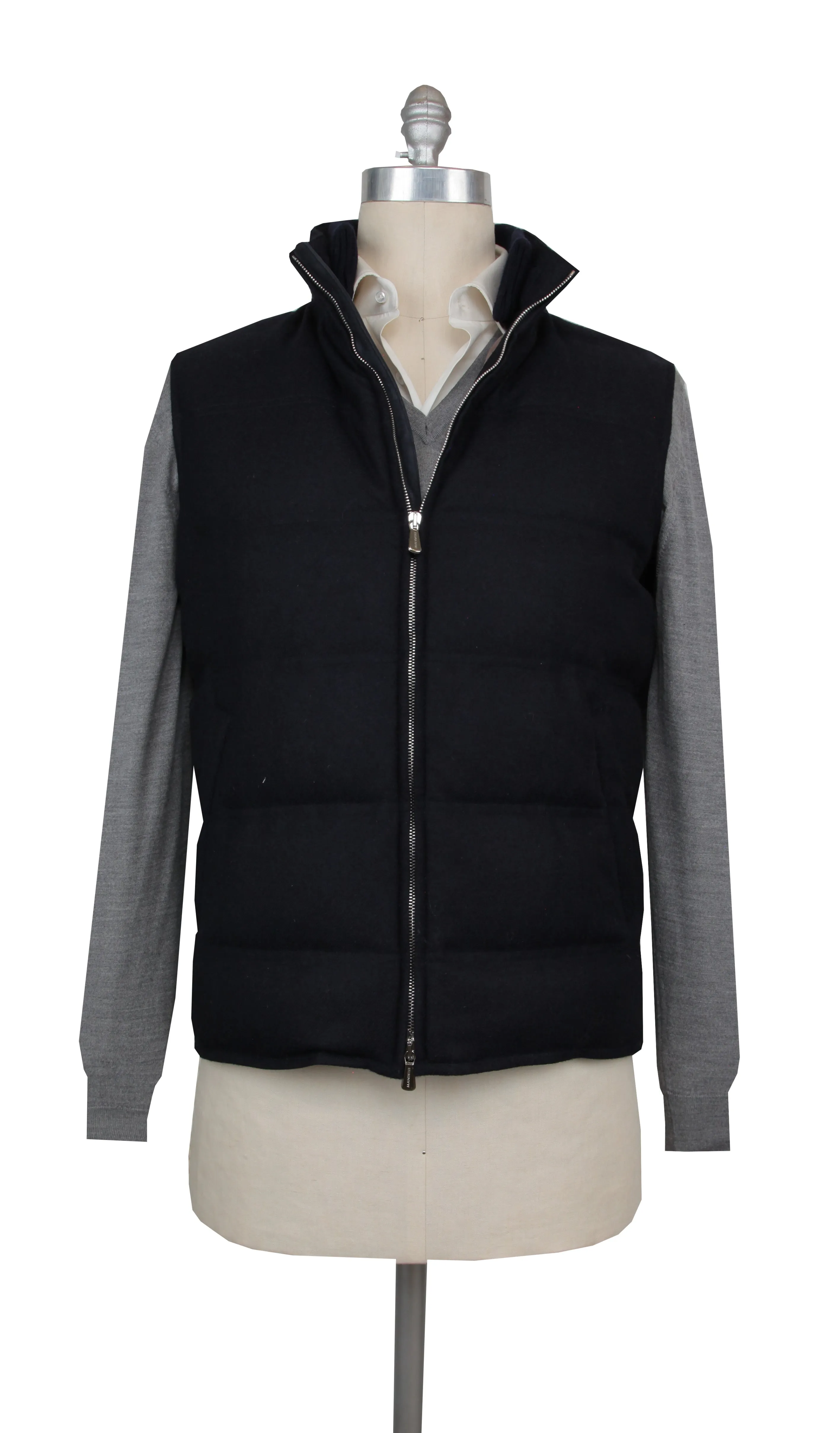 Mandelli Dark Blue Jacket Vest