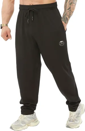 Men's Loose Fit Cotton Sweatpants with Pockets, Four Season Lifestyle Pants