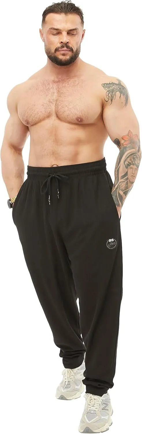 Men's Loose Fit Cotton Sweatpants with Pockets, Four Season Lifestyle Pants