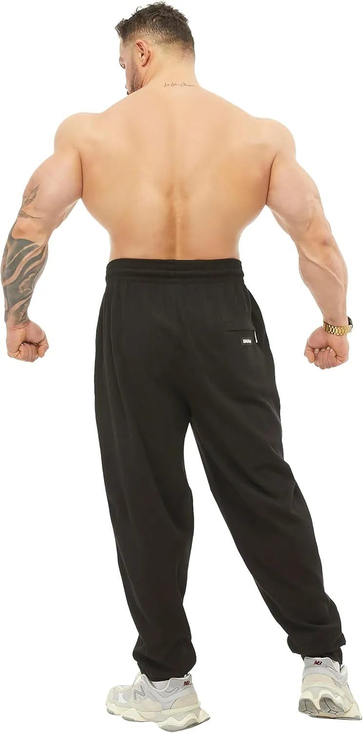 Men's Loose Fit Cotton Sweatpants with Pockets, Four Season Lifestyle Pants