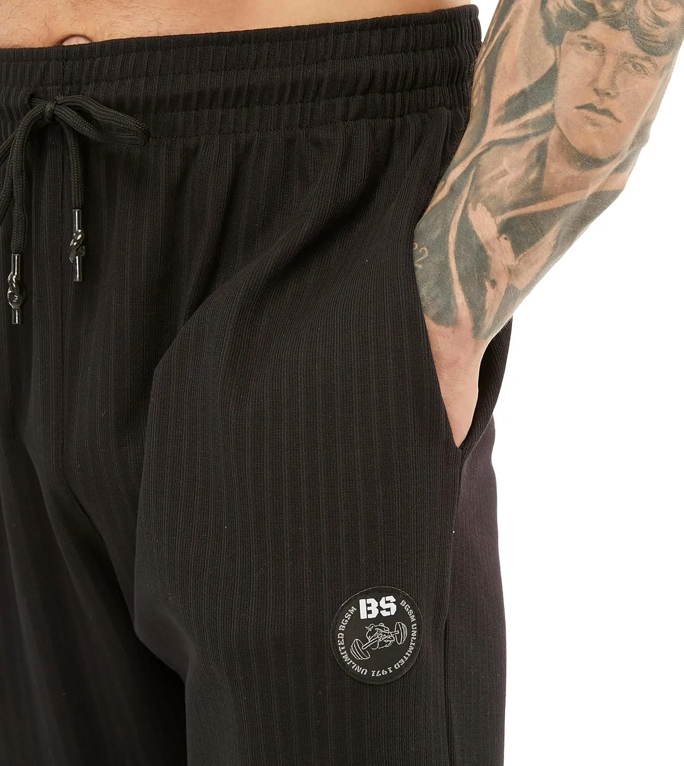Men's Loose Fit Cotton Sweatpants with Pockets, Four Season Lifestyle Pants