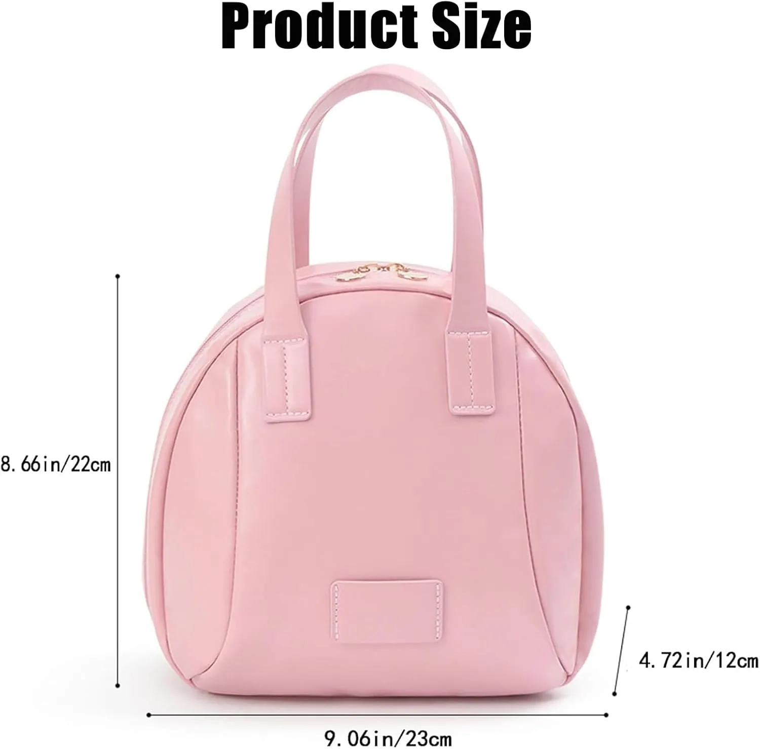 Multi-layered Shell-Shaped Cosmetic Bag,Portable Makeup Bag,Leather Waterproof Cosmetic Bag,Travel Makeup Bag (Pink)