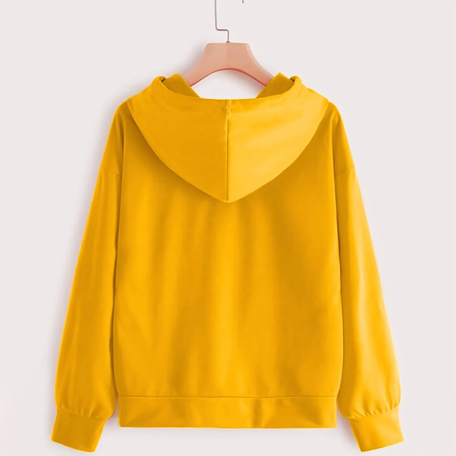 Mzkdieey Women's Heartbeat Hoodie Cute ECG Print Long Sleeve Drawstring Hooded Sweatshirt Teen Girls Y2k Crop Pullover Tops