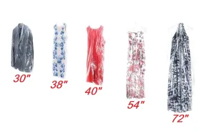 NAHANCO NTP330, Perforated Plastic Garment Bags On A Roll, Opening At Top, 30H -Clear, (Pack of 840)