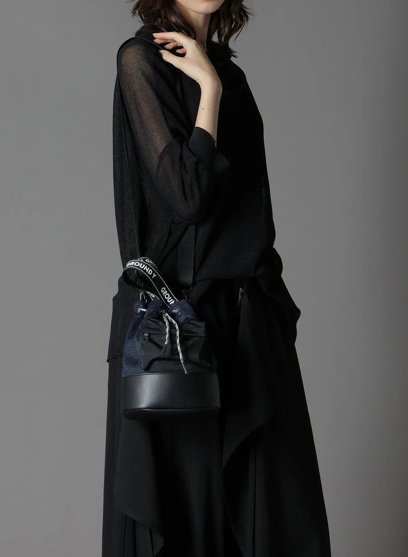 NYLON MESH 2WAY BAG