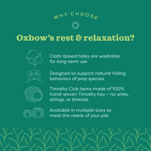 Oxbow Enriched Life - Fleece Hammock