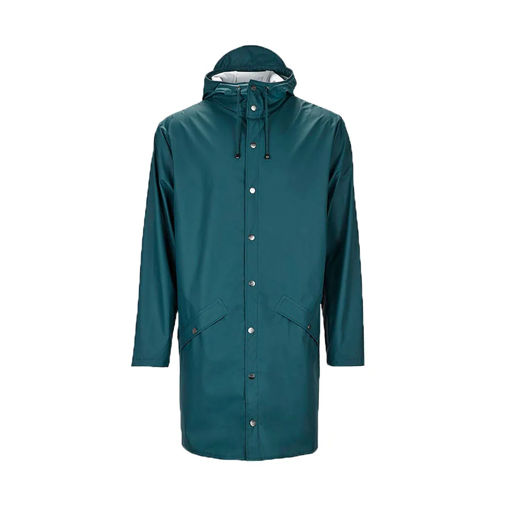 RAINS Unisex Long Rain Jacket #1202 $125 NWT