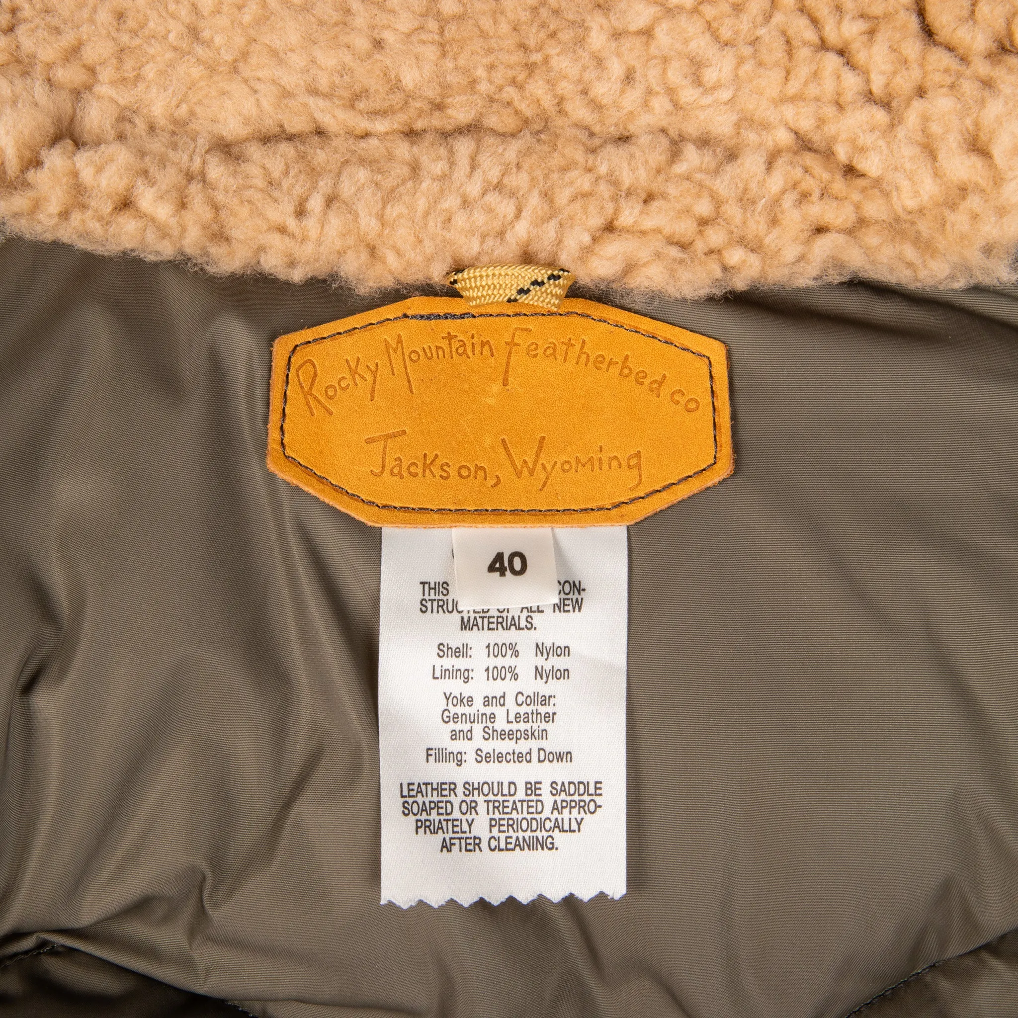Rocky Mountain Featherbed Exclusive Christy Vest Olive