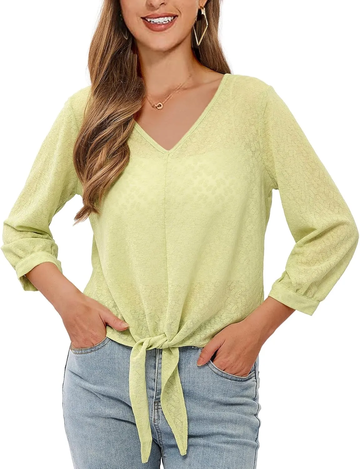 Sanifer Womens Casual Cropped Cardigan Knit for Dresses Open Front Lightweight Cardigan