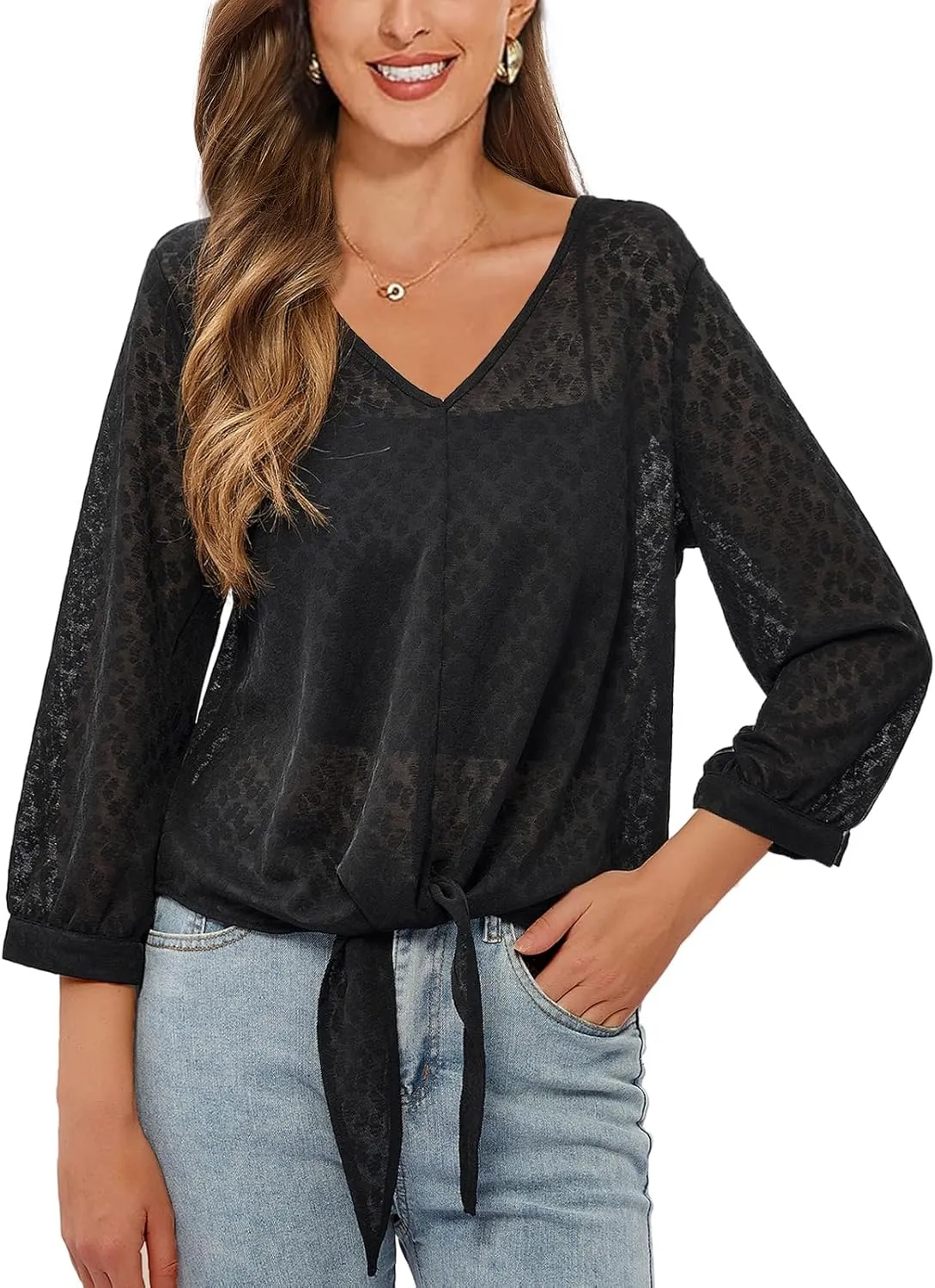 Sanifer Womens Casual Cropped Cardigan Knit for Dresses Open Front Lightweight Cardigan