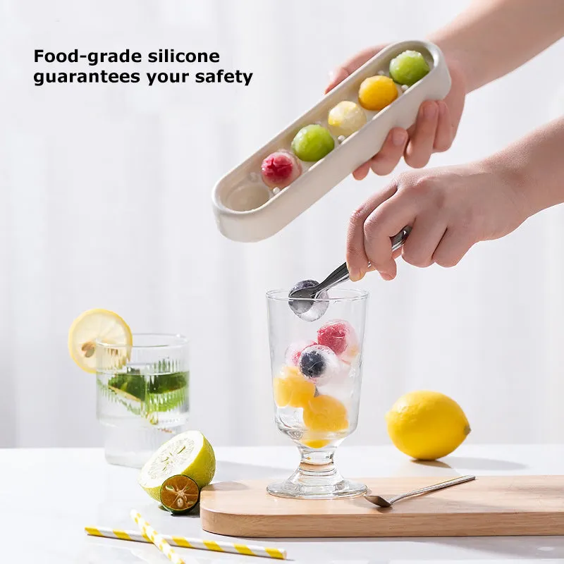 Silicone Ice Cube Tray with Lid
