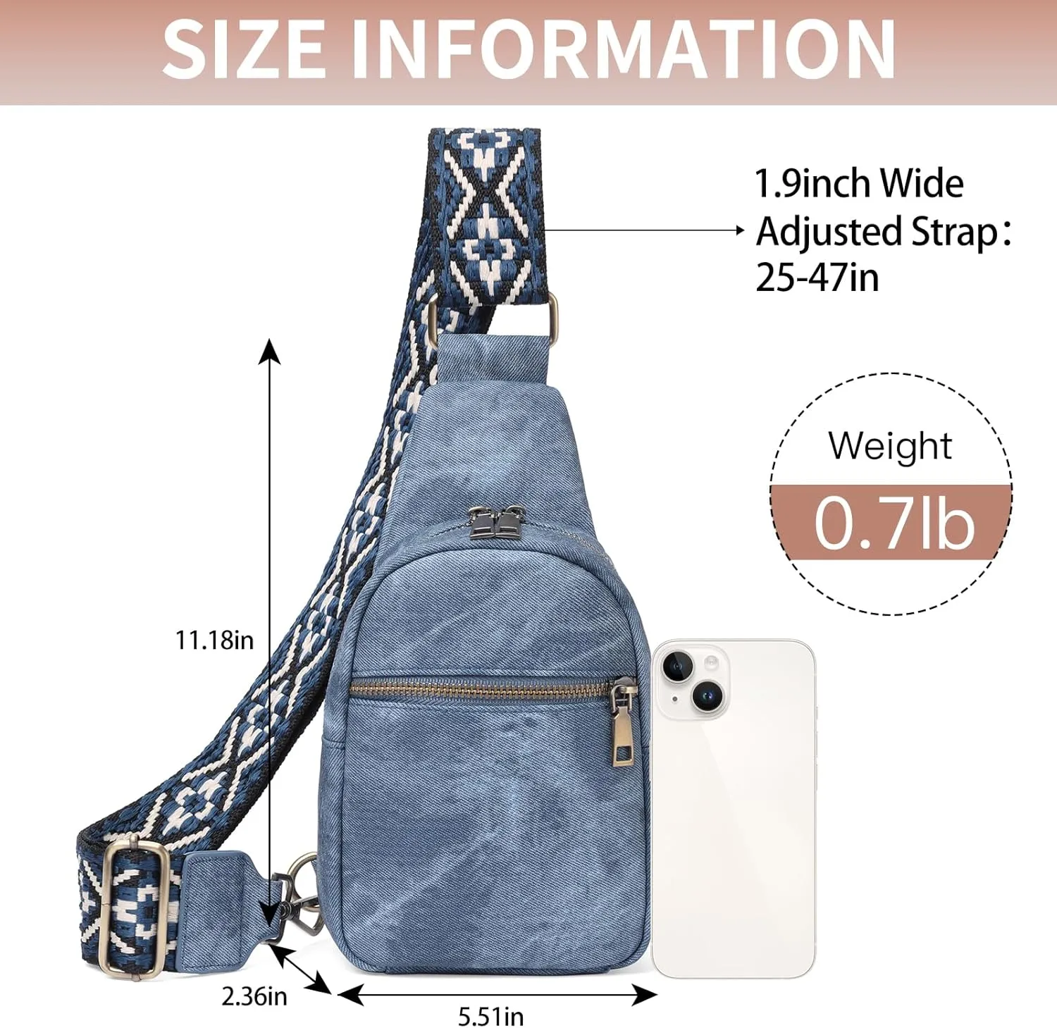 Small Sling Bag Crossbody Bags for Women Trendy Fanny Packs Crossbody Purse Leather Chest Bag for Travel Work Shopping