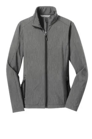 Soft Shell Jacket- Ladies (Pearl Grey Heather)