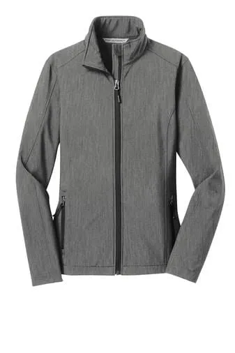 Soft Shell Jacket- Ladies (Pearl Grey Heather)