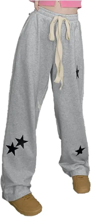 Temperament High Waist Women's Fashion Shows Thin Casual High Waist Loose Wide Leg Movement with Pocket Trousers