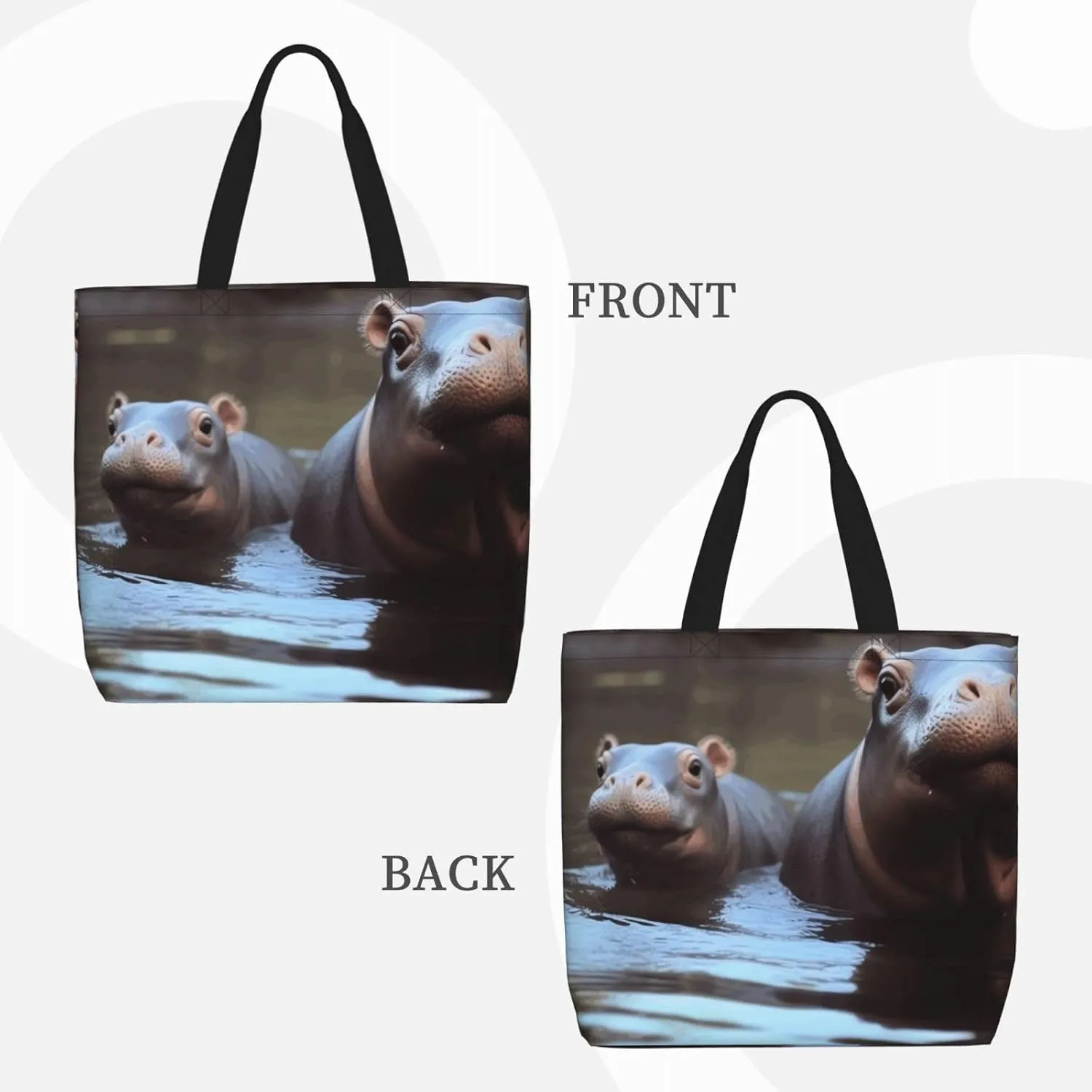 Tote Bag for Women Reusable Grocery Bags Beautiful Butterfly Tote Bag with Inner Pocket Travel Tote for Shopping