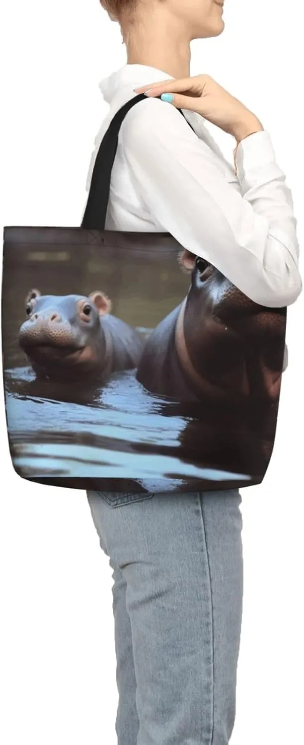 Tote Bag for Women Reusable Grocery Bags Beautiful Butterfly Tote Bag with Inner Pocket Travel Tote for Shopping